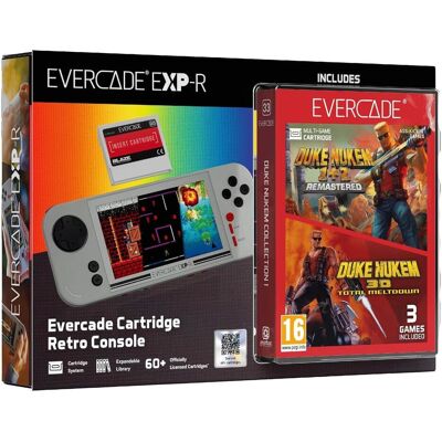 Blaze Evercade EXP-R Solo + Duke Nukem Collection Bundle, Gaming rétro, Multicolore Blaze Evercade EXP-R Solo + Duke Nukem Collection Bundle, Gaming rétro, Multicolore