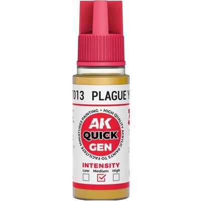 AK Interactive Pot de Quick Gen - Plague Yellow (18 ml), Autres accessoires gaming, Jaune AK Interactive Pot de Quick Gen - Plague Yellow (18 ml), Autres accessoires gaming, Jaune