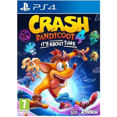 Activision, Crash Bandicoot 4 PS-4 UK multi RESTPOSTE Activision, Crash Bandicoot 4 PS-4 UK multi RESTPOSTE