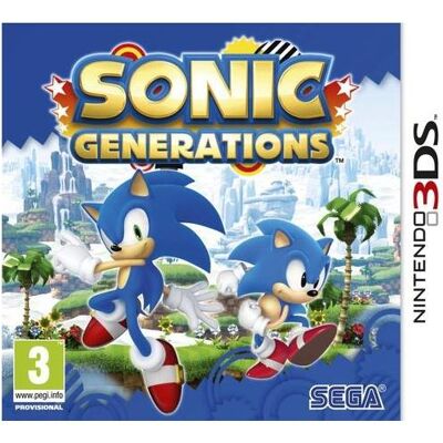 Sega, Sonic Generations, 3DS anglais Nintendo 3DS Sega, Sonic Generations, 3DS anglais Nintendo 3DS