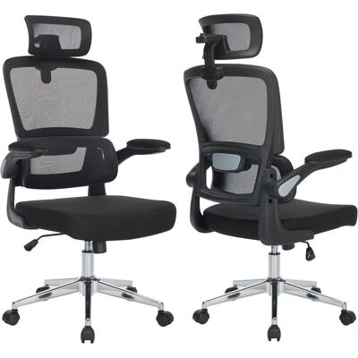 Mozo Krzesło biurowe Mozos ERGO-K Czarne, Chaise gaming, Noir Mozo Krzesło biurowe Mozos ERGO-K Czarne, Chaise gaming, Noir