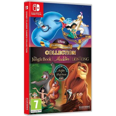 Disney Interactive Studios, Collection de jeux classiques : Le Livre de la Jungle, Aladdin, & Le Roi Lion Disney Interactive Studios, Collection de jeux classiques : Le Livre de la Jungle, Aladdin, & Le Roi Lion
