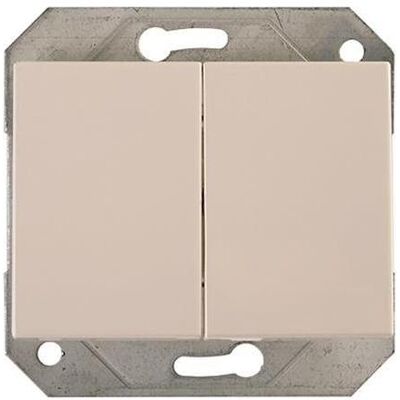Vila SWITCH VILMA XP 1+1 IP44 WO/F WHITE, Autres accessoires gaming, Blanc Vila SWITCH VILMA XP 1+1 IP44 WO/F WHITE, Autres accessoires gaming, Blanc