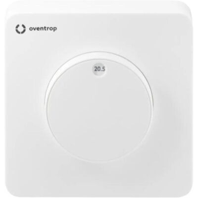 Oventrop OV Raumthermostat ClimaCon F 100 Heizen/Kühlen, Slave, kabelgebunden 24 V, Thermostat, Blanc Oventrop OV Raumthermostat ClimaCon F 100 Heizen/Kühlen, Slave, kabelgebunden 24 V, Thermostat, Blanc
