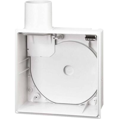 Helios Ventilatoren Ventilatorgehäuse Weiß Ø80 mm - 08111 - Boîtier de ventilation Helios Ventilatoren Ventilatorgehäuse Weiß Ø80 mm - 08111 - Boîtier de ventilation