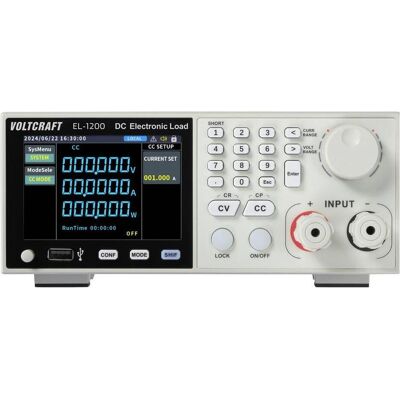 Voltcraft EL-1200 Elektronische Last 150 V/DC 20 A 200 W, Alimentation de laboratoire Voltcraft EL-1200 Elektronische Last 150 V/DC 20 A 200 W, Alimentation de laboratoire