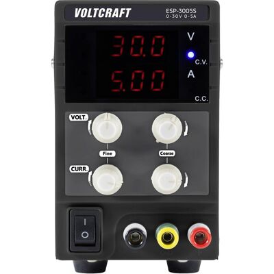 Voltcraft ESP-3005S, Alimentation de laboratoire, Noir Voltcraft ESP-3005S, Alimentation de laboratoire, Noir