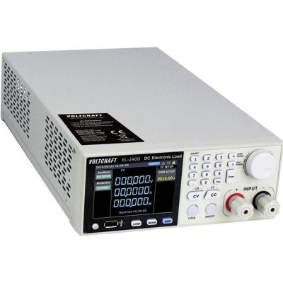 Voltcraft EL-2400 Elektronische Last 600 V/DC 40 A 400 W, Alimentation de laboratoire, Noir Voltcraft EL-2400 Elektronische Last 600 V/DC 40 A 400 W, Alimentation de laboratoire, Noir