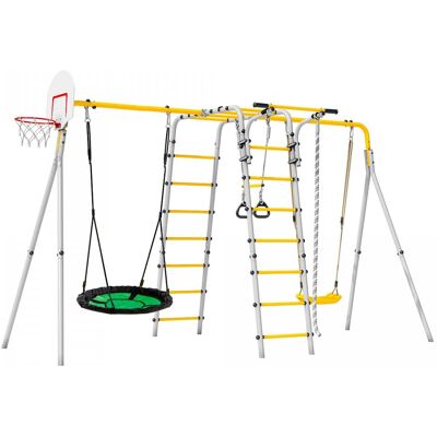 Monkey Gym Aire de jeux de jardin Happy Meadow Plus Monkey Gym Aire de jeux de jardin Happy Meadow Plus
