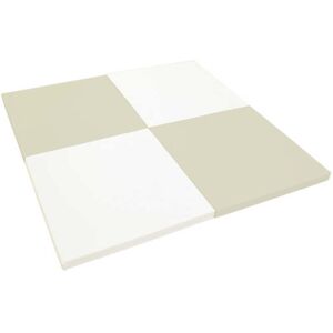 Monkey Gym matelas de gymnastique Satellite 150x150x4 cm - blanc-beige Monkey Gym matelas de gymnastique Satellite 150x150x4 cm - blanc-beige