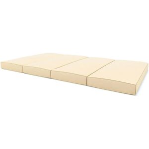 Monkey Gym Tapis de Gymnastique Kometa 200x100x10 - beige Monkey Gym Tapis de Gymnastique Kometa 200x100x10 - beige