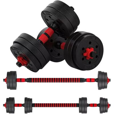Monkey-Gym Ensemble réglable d’haltères et barre 20 kg Monkey-Gym Ensemble réglable d’haltères et barre 20 kg