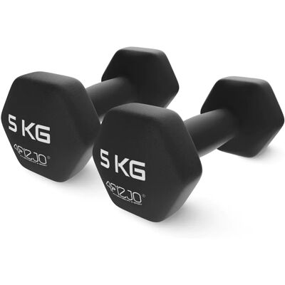 Monkey-Gym Haltères classiques 5 kg 2 pièces Monkey-Gym Haltères classiques 5 kg 2 pièces