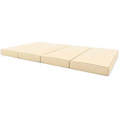 Monkey-Gym Tapis de gymnastique Kometa 200 × 100 × 10 - beige Monkey-Gym Tapis de gymnastique Kometa 200 × 100 × 10 - beige
