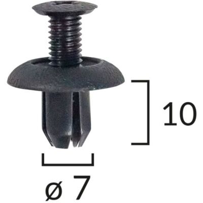 ROMIX B25700 Clips de protection - Protège le moteur ROMIX B25700 Clips de protection - Protège le moteur
