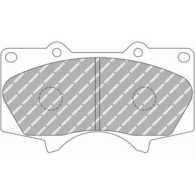 Jeu de plaquettes de frein FERODO FCP1698H Jeu de plaquettes de frein FERODO FCP1698H