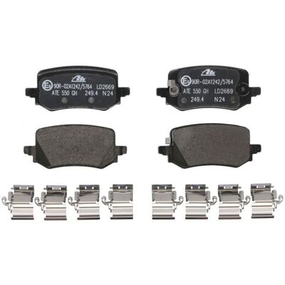 ATE 13.0470-2669.2 Jeu de plaquettes de frein - Indicateur d'usure, accessoires ATE 13.0470-2669.2 Jeu de plaquettes de frein - Indicateur d'usure, accessoires
