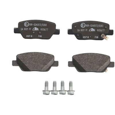 Jeu de plaquettes de frein FERODO FDB5212, arrière Jeu de plaquettes de frein FERODO FDB5212, arrière