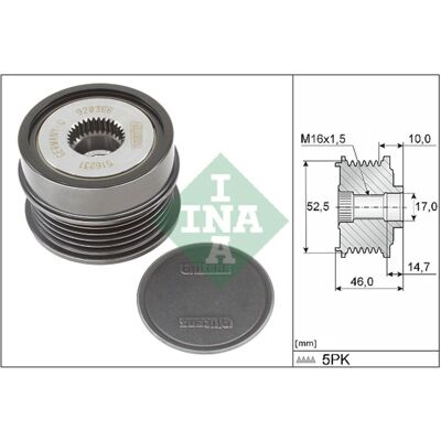 INA Alternateur Frhjul - Générateur - 535 0372 10 INA Alternateur Frhjul - Générateur - 535 0372 10