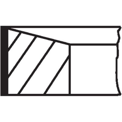 MAHLE 039 RS 10102 Ensemble de Segments de Pistons - Alésage 75mm MAHLE 039 RS 10102 Ensemble de Segments de Pistons - Alésage 75mm