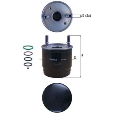 KNECHT KL 1002D Filtre à Carburant KNECHT KL 1002D Filtre à Carburant