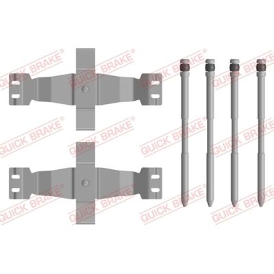 QUICK BRAKE Jeu de Plaquettes Avant pour Tesla QUICK BRAKE Jeu de Plaquettes Avant pour Tesla