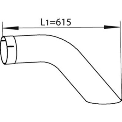 DINEX 54667 Tuyau d'échappement - Euro 4 DINEX 54667 Tuyau d'échappement - Euro 4