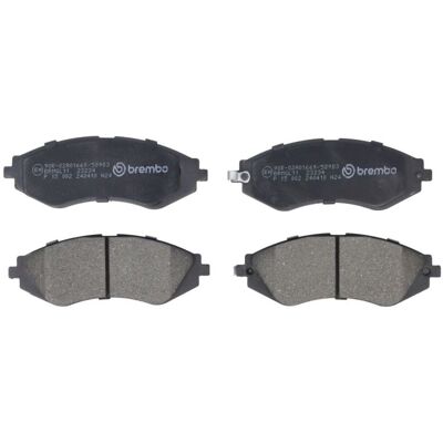 Jeu de plaquettes de frein BREMBO P 15 002 Jeu de plaquettes de frein BREMBO P 15 002