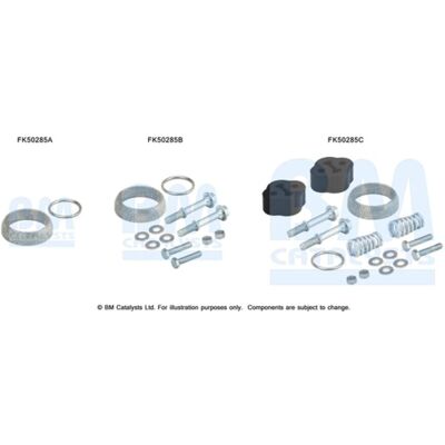 Kit d'assemblage, tuyau d'échappement BM CATALYSTS FK50285 Kit d'assemblage, tuyau d'échappement BM CATALYSTS FK50285