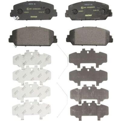 Kit de plaquettes de frein TEXTAR 2555201 - Avant Kit de plaquettes de frein TEXTAR 2555201 - Avant