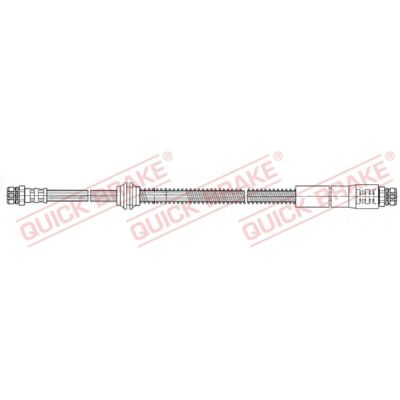 QUICK BRAKE 22.925 Tuyau de frein - Filetage intérieur 504mm QUICK BRAKE 22.925 Tuyau de frein - Filetage intérieur 504mm