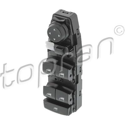 Interrupteur de vitre Topran 503 148 pour BMW Gauche Avant Interrupteur de vitre Topran 503 148 pour BMW Gauche Avant