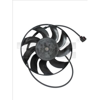 Ventilateur de radiateur VW Transporter/Multivan - 290mm, 300W, 9 pales, Connecteur ovale Ventilateur de radiateur VW Transporter/Multivan - 290mm, 300W, 9 pales, Connecteur ovale
