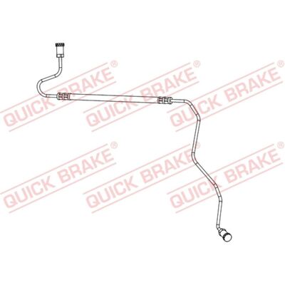 Flexible de frein QUICK BRAKE 96.017 - Composant du système de freinage Flexible de frein QUICK BRAKE 96.017 - Composant du système de freinage