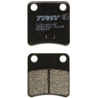 Jeu de plaquettes de frein TRW MCB647 Jeu de plaquettes de frein TRW MCB647
