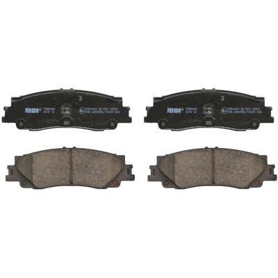 FERODO FDB5465 Jeu de plaquettes de frein haute performance - Kit de freinage FERODO FDB5465 Jeu de plaquettes de frein haute performance - Kit de freinage