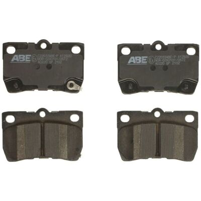 Jeu de plaquettes de frein ABE C22033ABE, arrière Jeu de plaquettes de frein ABE C22033ABE, arrière