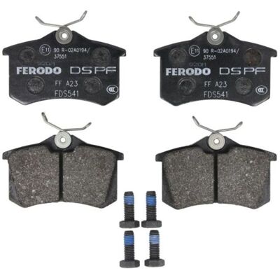 Jeu de plaquettes de frein FERODO Performance FDS541, arrière Jeu de plaquettes de frein FERODO Performance FDS541, arrière