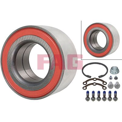 Jeu de roulements de roue Schaeffler FAG 713 6675 40 Jeu de roulements de roue Schaeffler FAG 713 6675 40