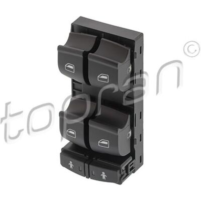 TOPRAN 119 314 Interrupteur de Vitre Électrique - Sécurité, Noir - Convient Audi A6 Q7 TOPRAN 119 314 Interrupteur de Vitre Électrique - Sécurité, Noir - Convient Audi A6 Q7