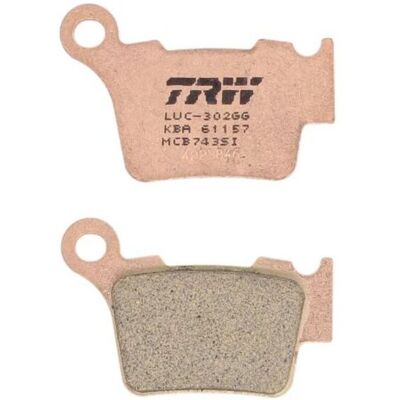 Jeu de plaquettes de frein TRW MCB743 Jeu de plaquettes de frein TRW MCB743