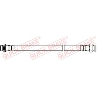 Flexible de frein arrière M10x1 QUICK BRAKE - Pièce de frein Flexible de frein arrière M10x1 QUICK BRAKE - Pièce de frein