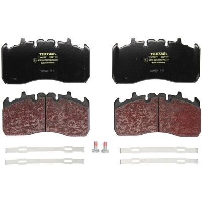 Kit de plaquettes de frein arrière TEXTAR 2921101 - Capteur d'usure, Meritor Elsa 225L Kit de plaquettes de frein arrière TEXTAR 2921101 - Capteur d'usure, Meritor Elsa 225L