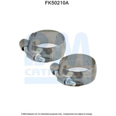 Kit d'assemblage, tuyau d'échappement BM CATALYSTS FK50210 Kit d'assemblage, tuyau d'échappement BM CATALYSTS FK50210