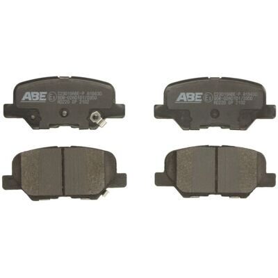 Jeu de plaquettes de frein ABE C23019ABE, arrière Jeu de plaquettes de frein ABE C23019ABE, arrière