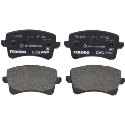 Jeu de plaquettes de frein FERODO Performance FDS4050, arrière Jeu de plaquettes de frein FERODO Performance FDS4050, arrière