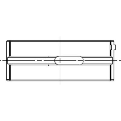 MAHLE ORIGINAL 001 HL 21956 000 Palier de vilebrequin - Crankshaft Bearing MAHLE ORIGINAL 001 HL 21956 000 Palier de vilebrequin - Crankshaft Bearing