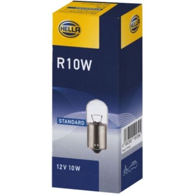 Ampoule HELLA R10W Standard 12V, 10W, 10 Stück Ampoule HELLA R10W Standard 12V, 10W, 10 Stück