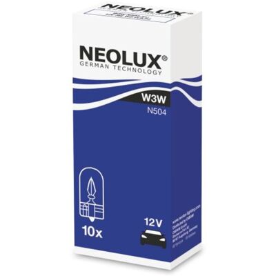 NEOLUX W3W 12V 3W Ampoule secondaire - Ampoule NEOLUX W3W 12V 3W Ampoule secondaire - Ampoule