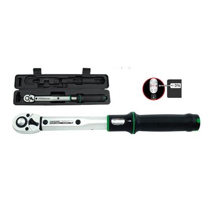 TOPTUL ANAM1610 Clé dynamométrique - 1/2 pouce, 20-100 Nm, Acier au molybdène-chrome TOPTUL ANAM1610 Clé dynamométrique - 1/2 pouce, 20-100 Nm, Acier au molybdène-chrome